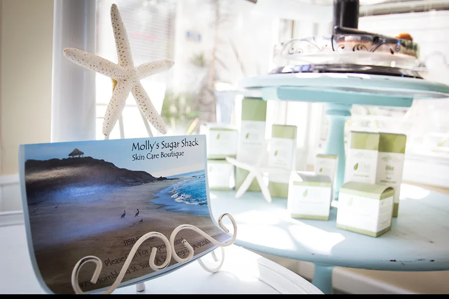 Salon details at our San Diego studio in Pacific Beach